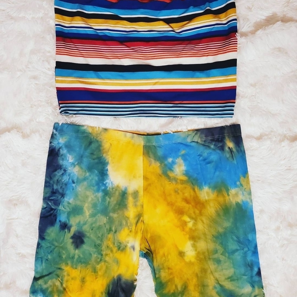 Crop top & short